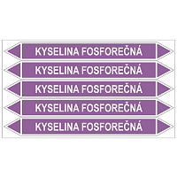 Značení potrubí, kyselina fosforečná